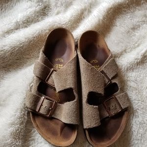 Birkenstock Brown Suede Sandals